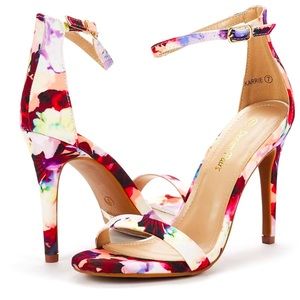 Women’s Floral Heel Size 8.5
